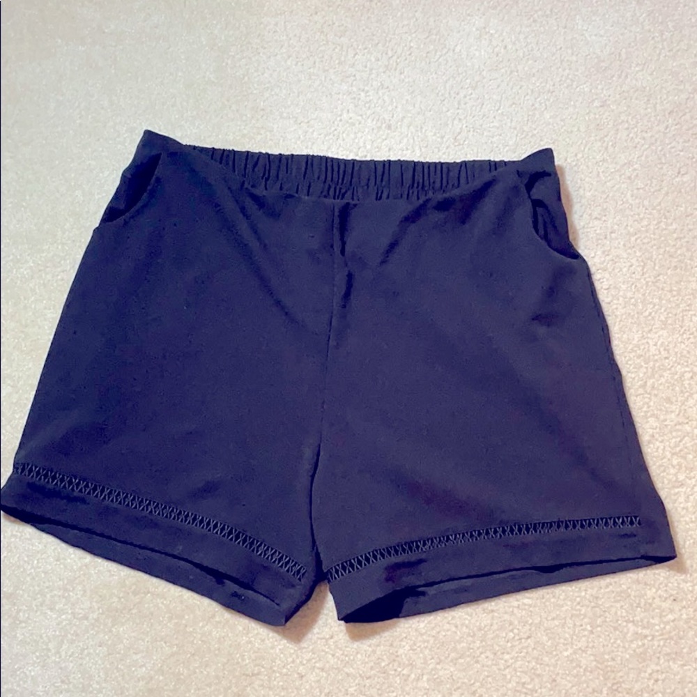 High Waisted Black shorts